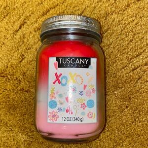 Tuscany Candle XOXO Scented Jar Candle - Red and Pink Valentine’s Day home
